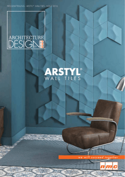pressemitteilung - ARSTYL® Wall Tiles