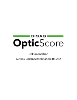 Dokumentation Aufbau und Inbetriebnahme RS-232
