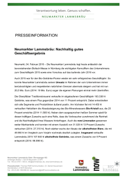 Presseinformation lesen