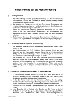 Hausordnung - in Wolfsburg