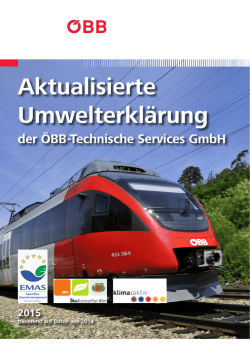 TS-Umwelterkl&auml;rung 2015 - &Ouml;BB