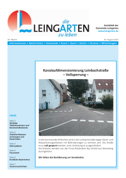 KW 34 - Gemeinde Leingarten