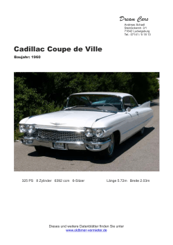 Cadillac Coupe de Ville 1960