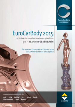 EuroCarBody 2015 - Automotive Circle