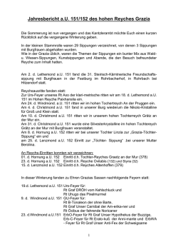 Jahresbericht a