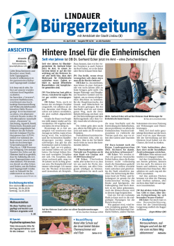 Interview nach vier Jahren Amtszeit
