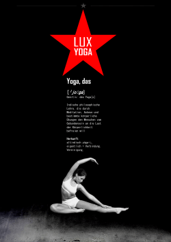 Yoga, das - Hotel Lux Alpinae