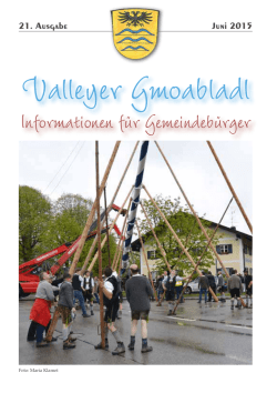 Informationen f&uuml;r Gemeindeb&uuml;rger