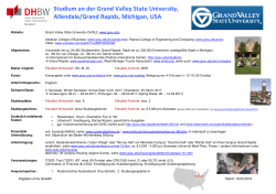 USA/Michigan: Grand Valley State University