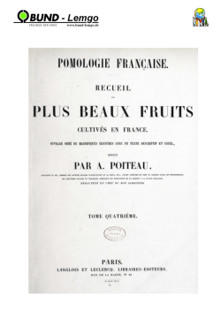 +Poiteau Antoine- „ Pomologie Francaise – Recueil