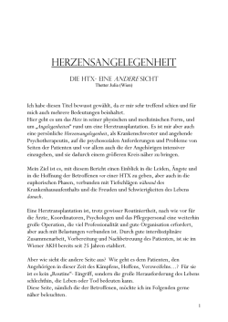 HERZENSANGELEGENHEIT