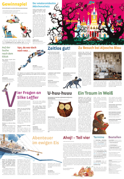 Ein Traum in Wei&szlig; Gewinnspiel U-huu