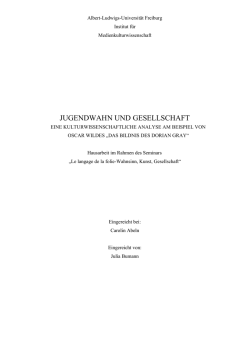 jugendwahn und gesellschaft - MKW Blog
