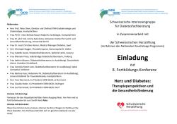 Einladung - Schweizerische Herzstiftung