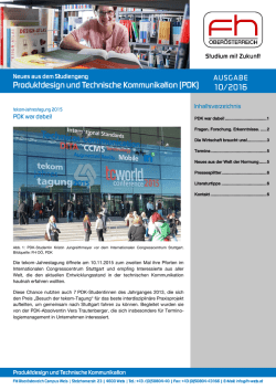 Die tekom-Jahrestagung &ouml;ffnete am 10.11.2015 zum