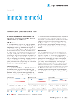 Immobilienmarkt 2015