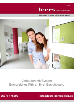 Die erfolgreiche Besichtigung
