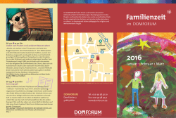 Familienzeit 1/2016