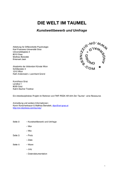 die welt im taumel - On