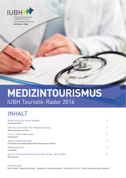 Themenmappe IUBH-Medizintourismus2.indd