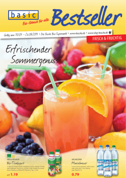 E rfr ischender Sommer genuss