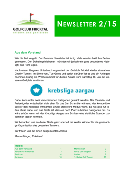 - Golf Fricktal
