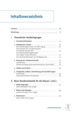 Inhaltsverzeichnis