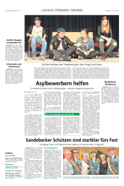 Asylbewerbern helfen