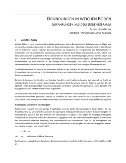 gr&uuml;ndungen in weichen b&ouml;den - Kempfert + Partner Geotechnik
