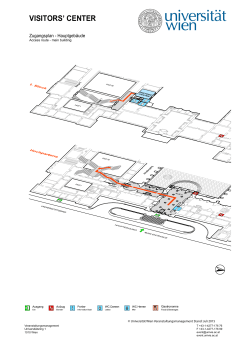 visitors` center - Universität Wien