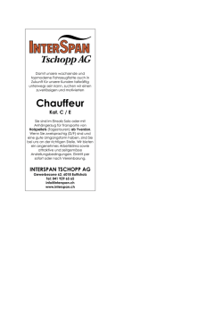 Chauffeur Pellet 2016
