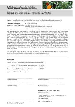 160225 Seminarbeschreibung Gefaehrdungsbeurteilungen im