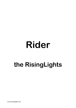 Stagerider - The RisingLights