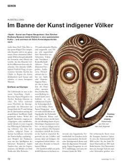 Im Banne der Kunst indigener Völker