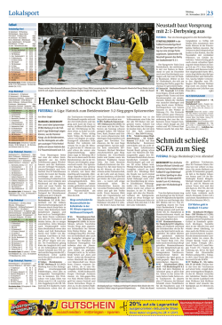Henkel schockt Blau-Gelb