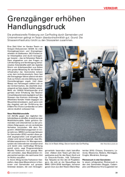 Grenzg&auml;nger erh&ouml;hen Handlungsdruck