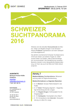 schweizer suchtpanorama 2016