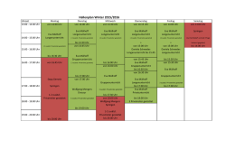 Hallenplan 2015-2016 - reitverein