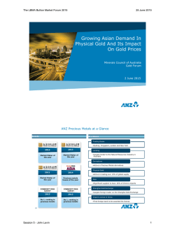 Growing Asian Demand In Physical Gold And Its Impact On Gold