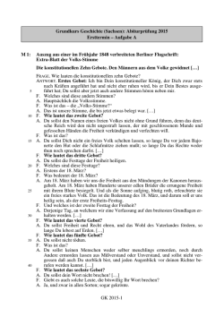 GK 2015-1 Grundkurs Geschichte (Sachsen