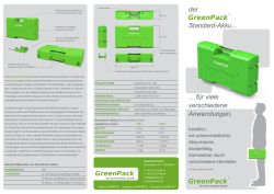 Standard-Akku... der f&uuml;r viele verschiedene Anwendungen,
