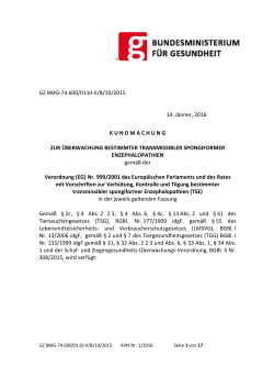 GZ BMG-74.600/0110-II/B/10/2015 14. J&auml;nner, 2016