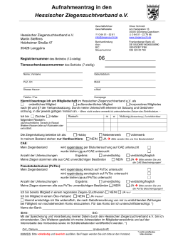 Aufnahmeantrag in den Hessischer Ziegenzuchtverband e.V. 06