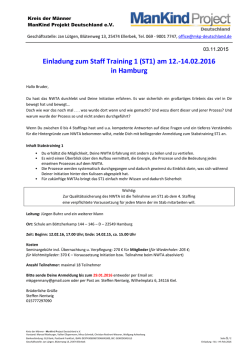 Einladung - ST1 - HH Feb 2016