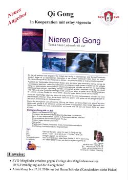 Nieren Qi Gong