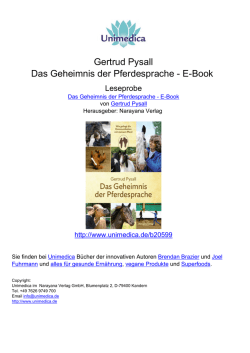 Gertrud Pysall Das Geheimnis der Pferdesprache