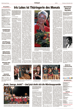 Iris Lukes ist Th&uuml;ringerin des Monats