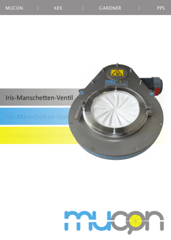 Iris-Manschetten-Ventil Iris-Manschetten-Ventil Iris