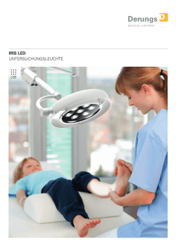 IRIS LED UNTERSUCHUNGSLEUCHTE