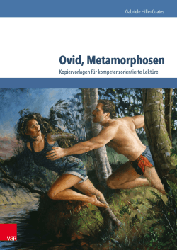 Ovid, Metamorphosen - Vandenhoeck & Ruprecht